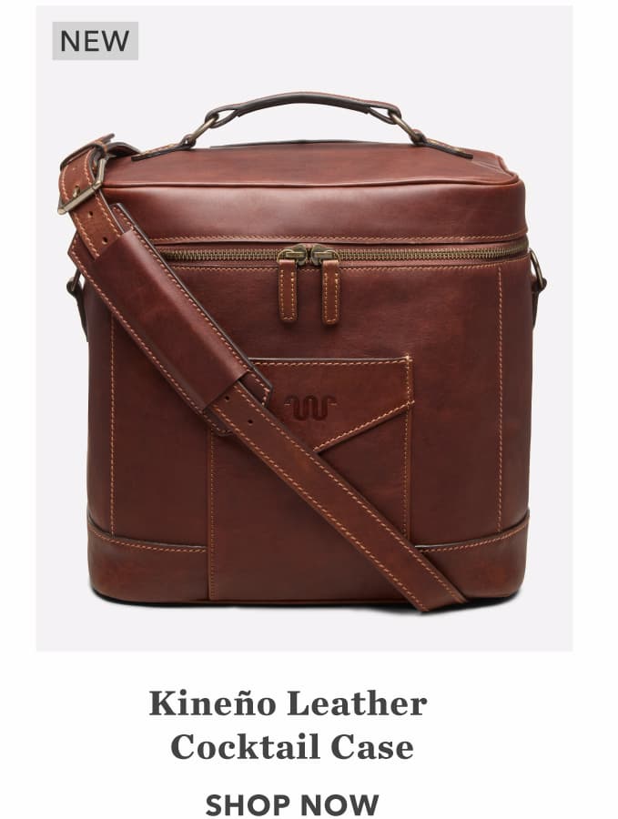 Kineño Leather Cocktail Case