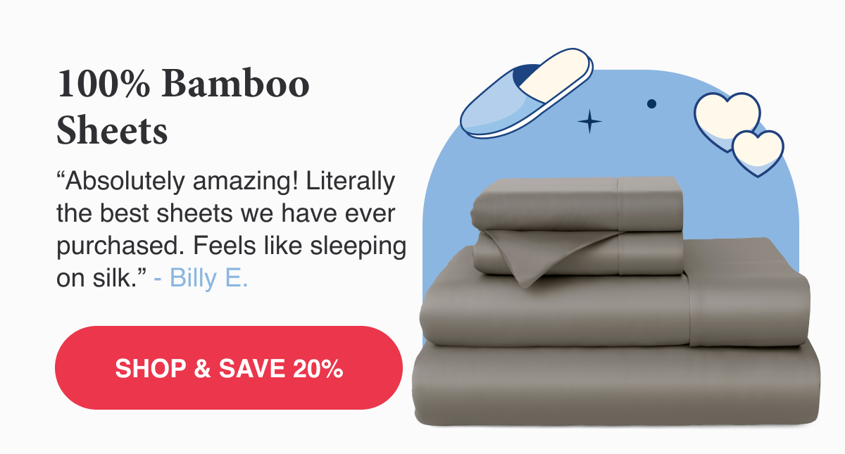 100% Bamboo Sheets