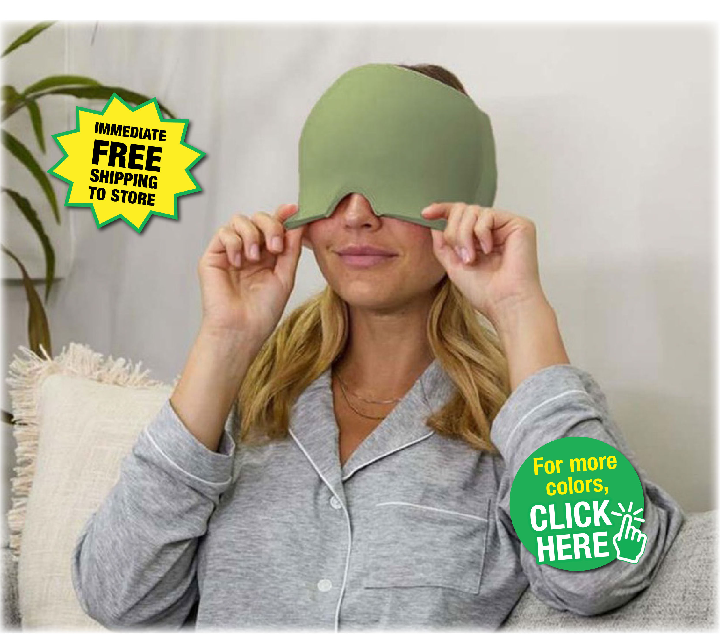 Cold Warm Soothing Head Wrap - ONLY $4.99 After Rebate*!