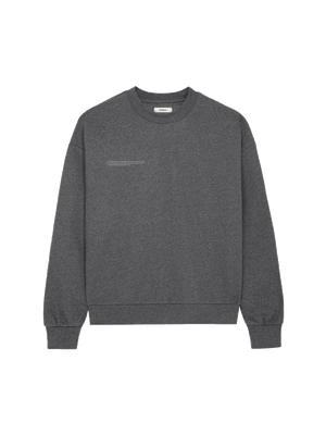 Reclaimed Cotton Sweatshirt—reclaim charcoal