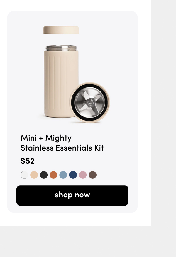 Mini + Mighty Stainless Essentials Kit 