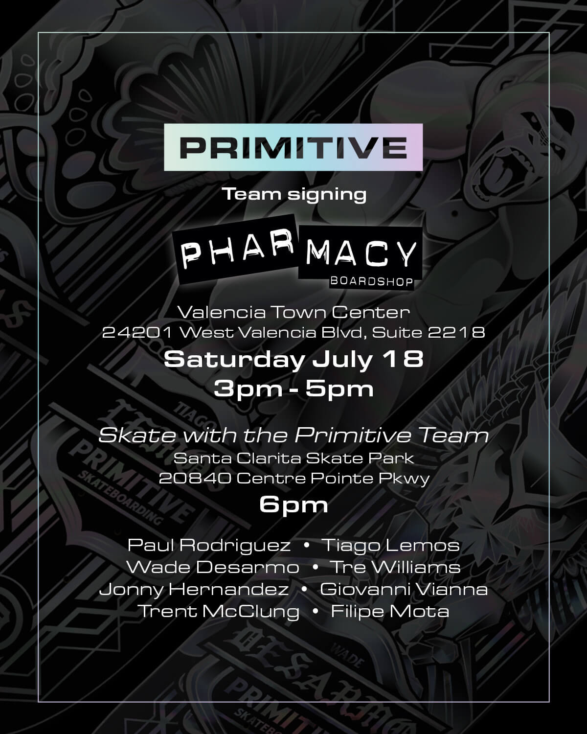Primitive Skate