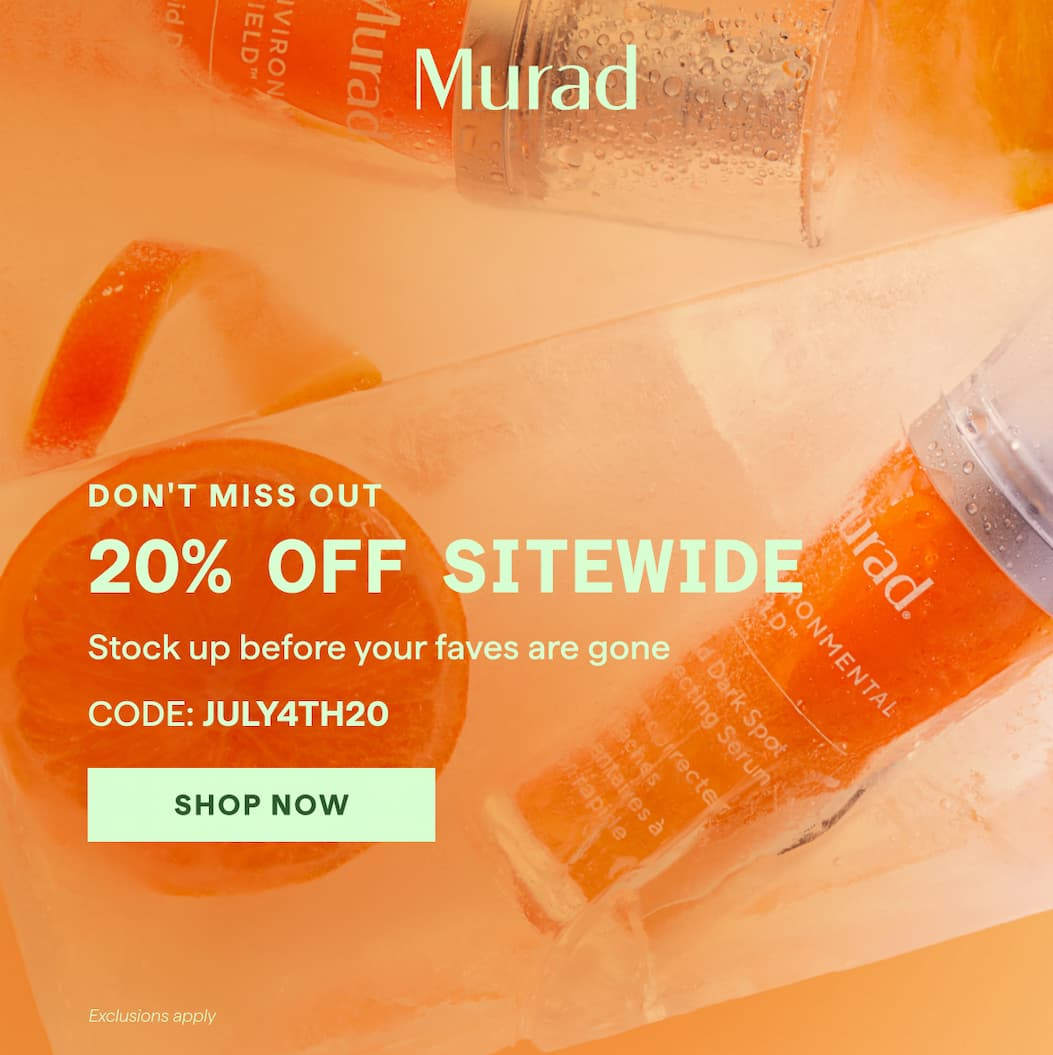 4TH OF JULY SALE | SAVE 20% NOW | SHOP NOW