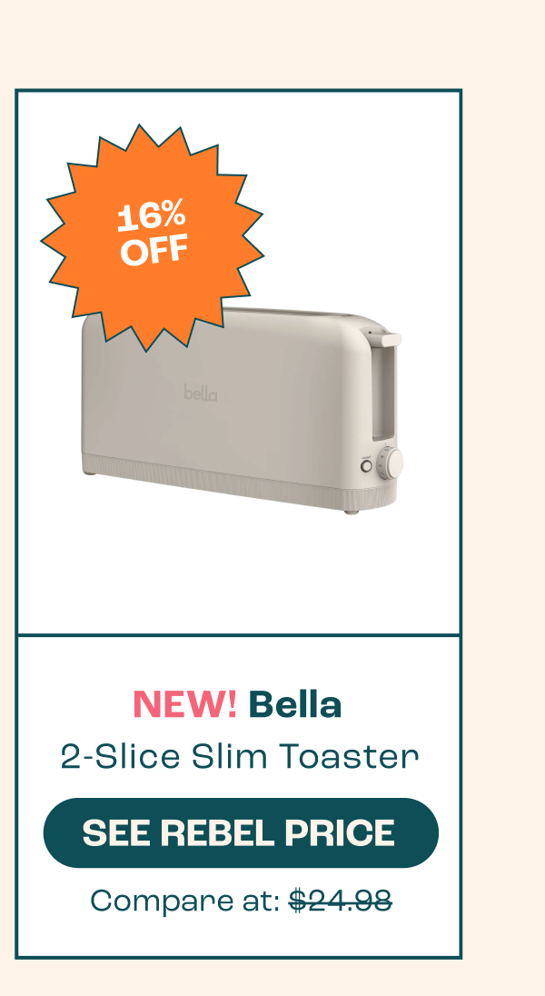 16% off Bella