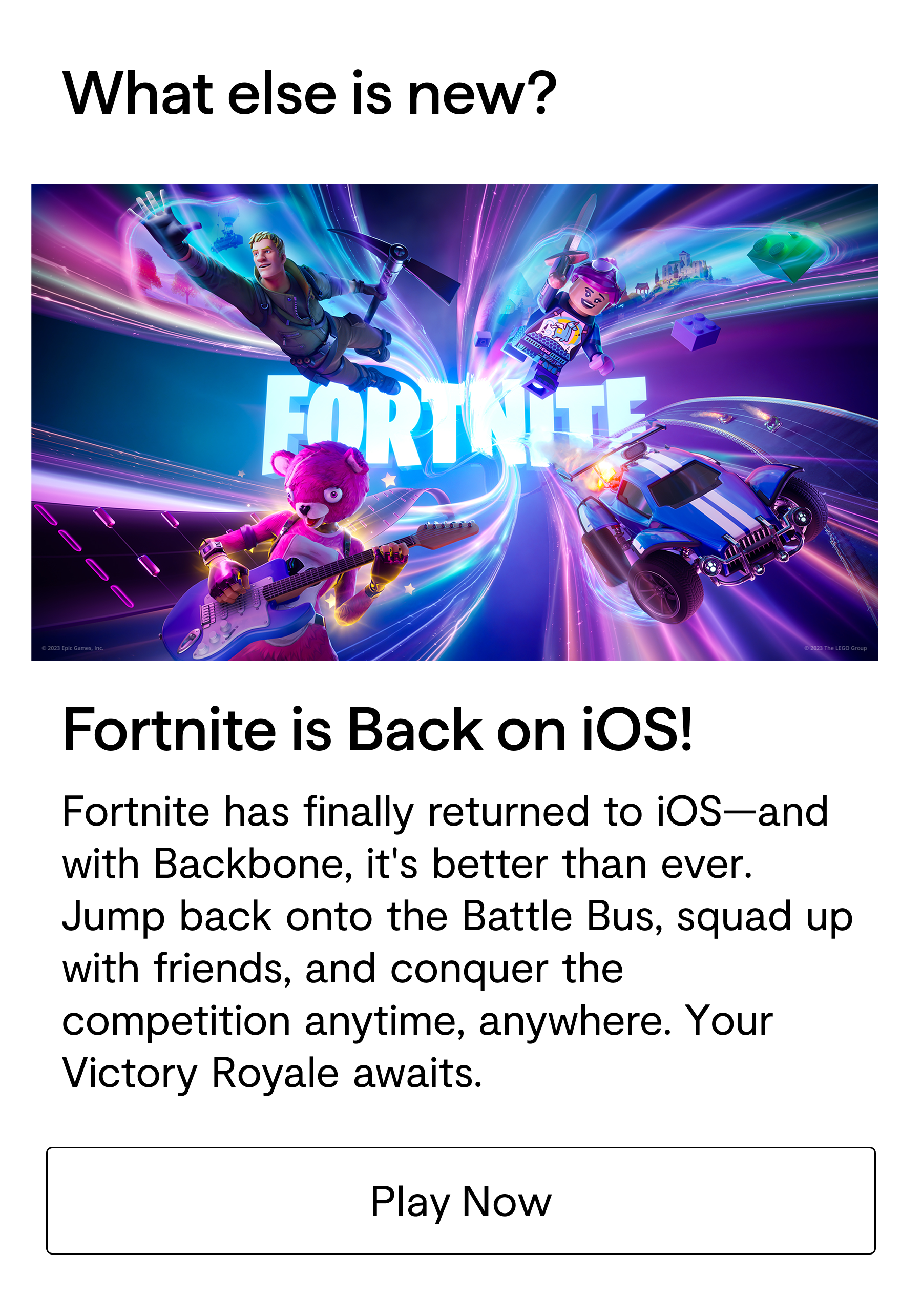 Fortnite Is Back on iOS!