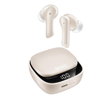 Groovz True Wireless Earbuds with Charging Case