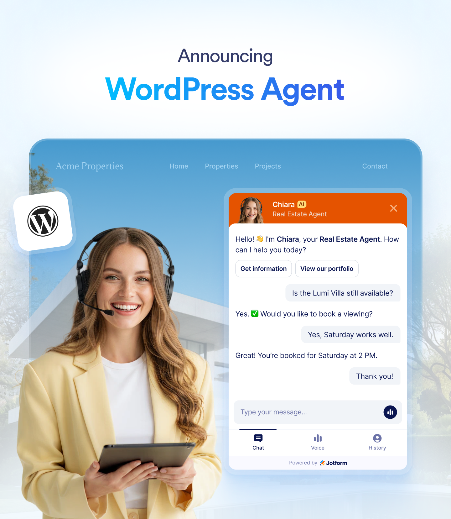 Announcing WordPress Agent