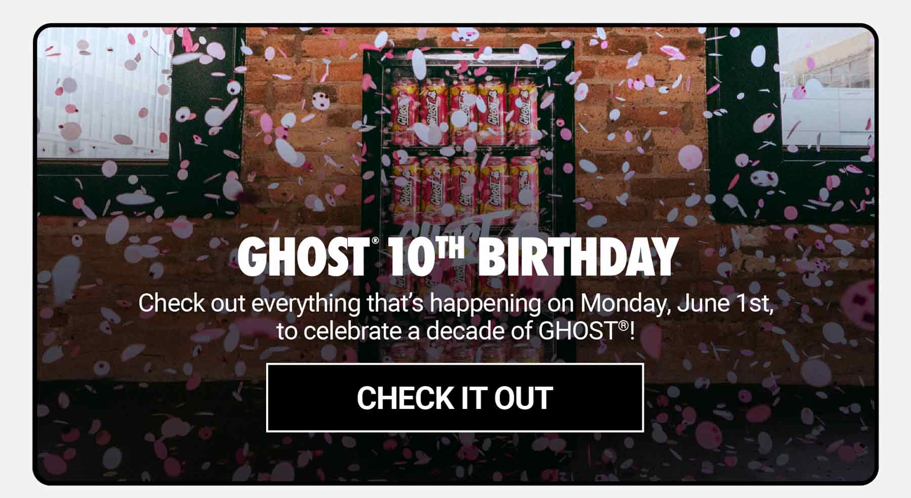 Check out everything happening for the GHOST® BIRTHDAY 