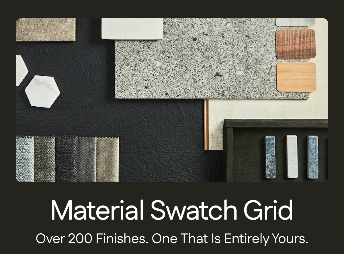 Material Swatch Grid.