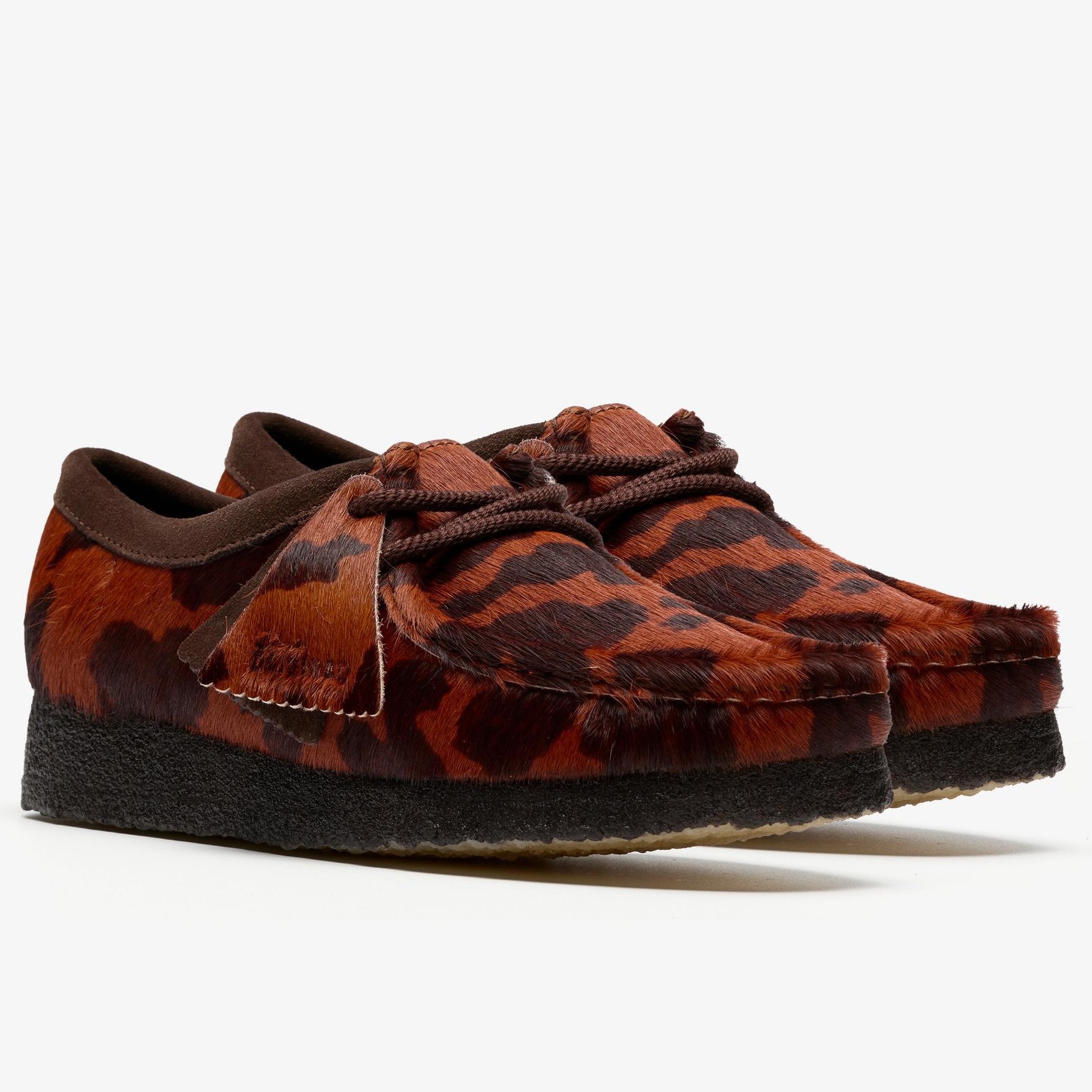 Shop Wallabee Brown Cow Print