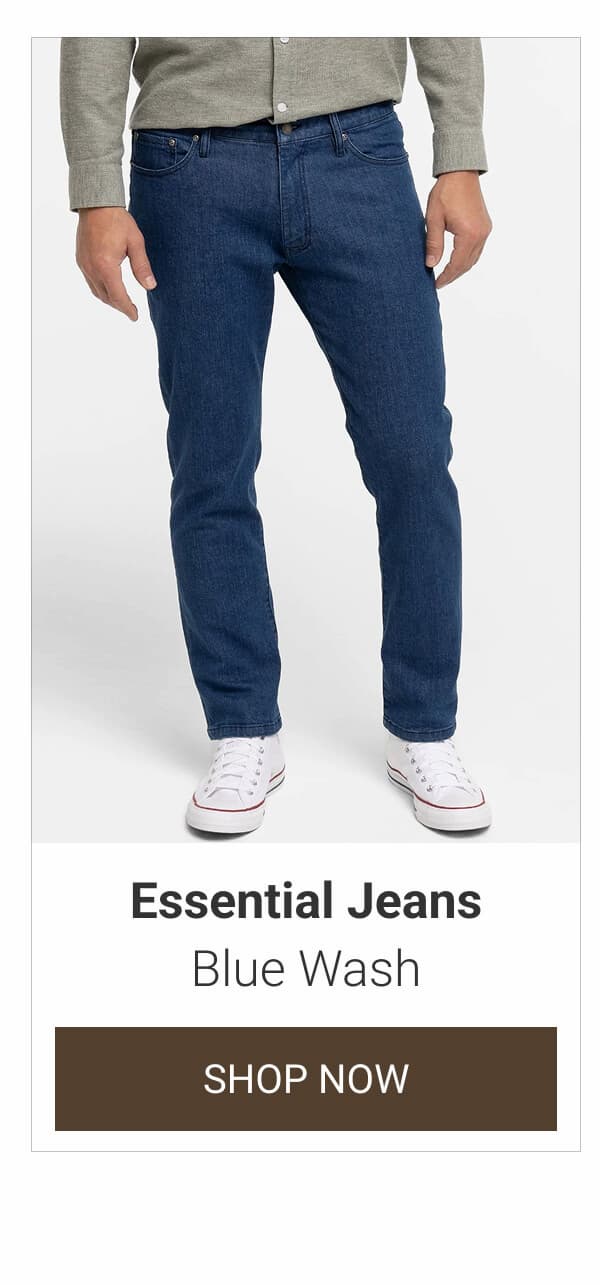 Blue Wash Essential Jeans