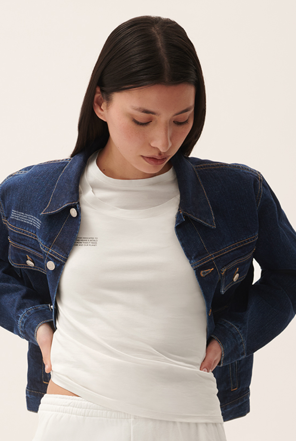 Womens 365 Midweight T-shirt - Off-White