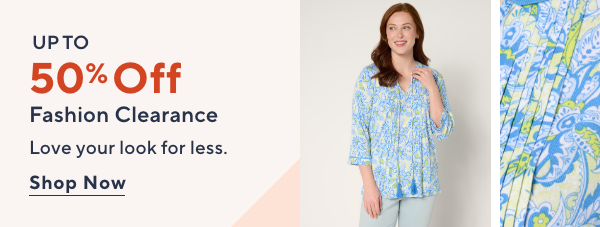 fashion clearance