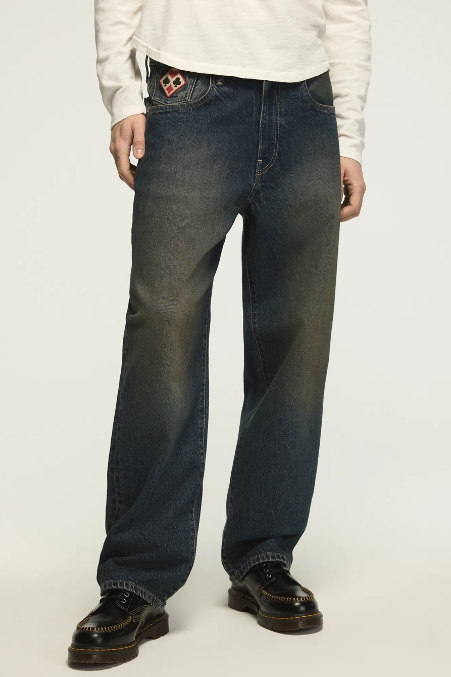 Image of Lucky Brand 281 Baggy - Men's Pants in Rustler