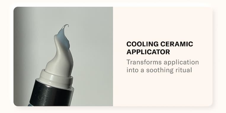 cooling ceramic applicator