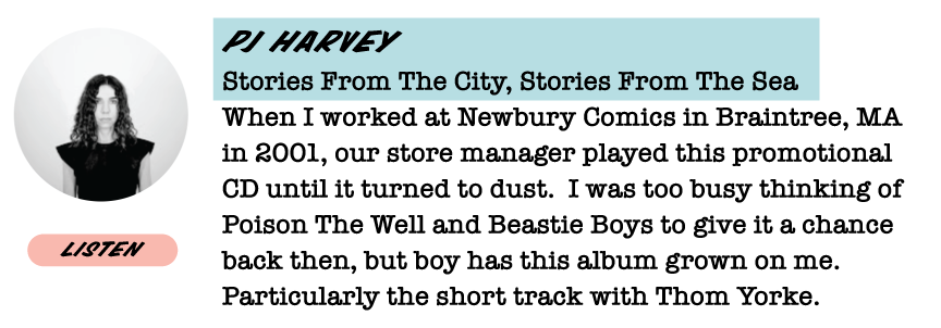 PJ Harvey: Stories From The City, Stories From The Sea