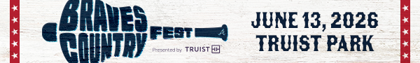 Braves Country Fest presented by Truist. June 13, 2026.