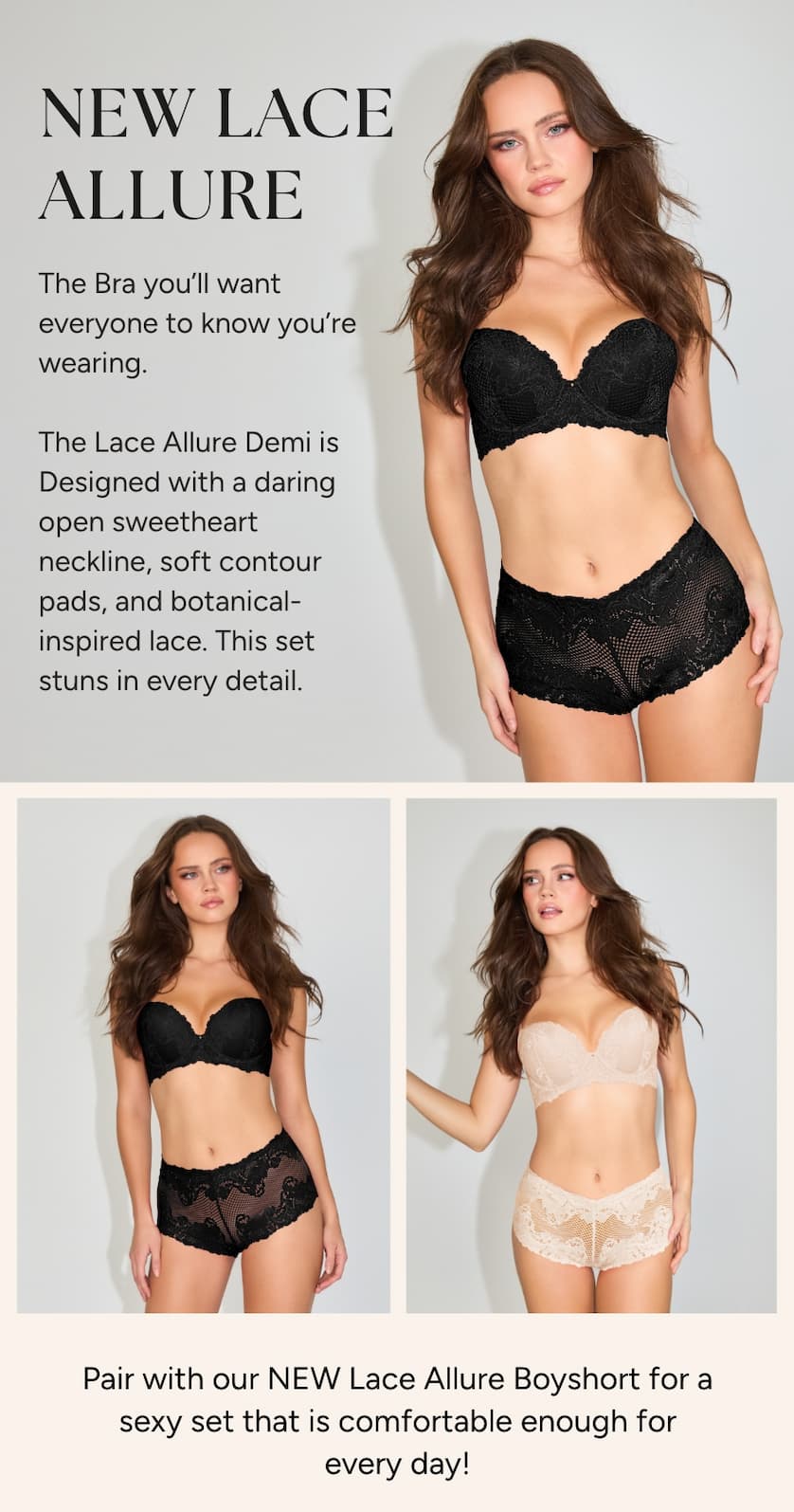  The Bra you'll want everyone to know you're wearing. 