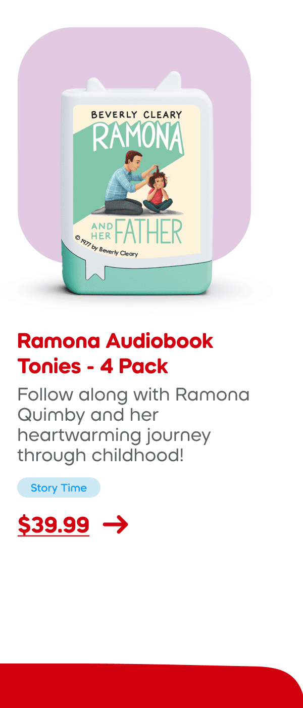 Shop Ramona Audiobook Tonies - 4 pack