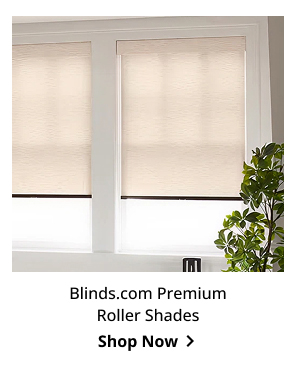 Blinds.com Premium Roller Shades | Shop Now >