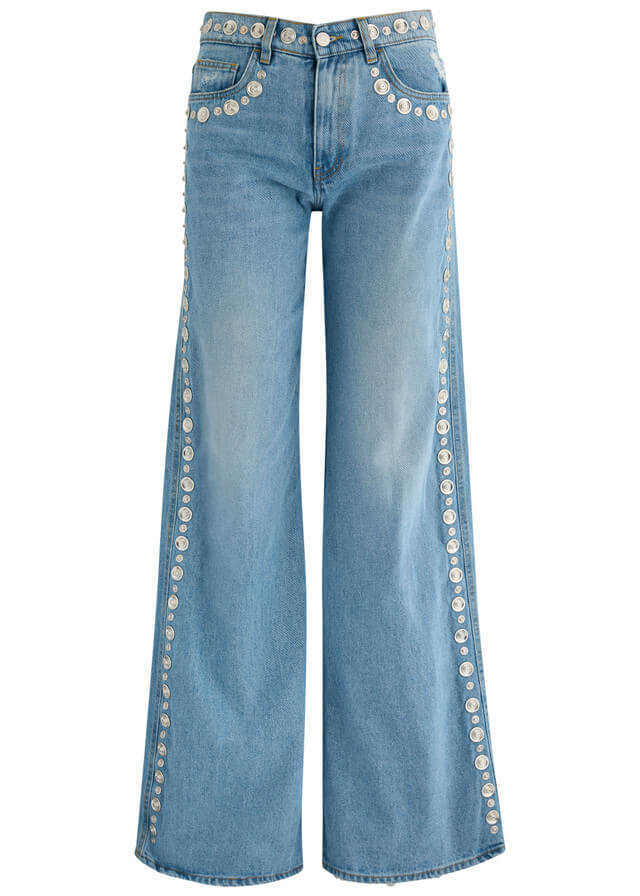 COPERNI Studded wide-leg jeans