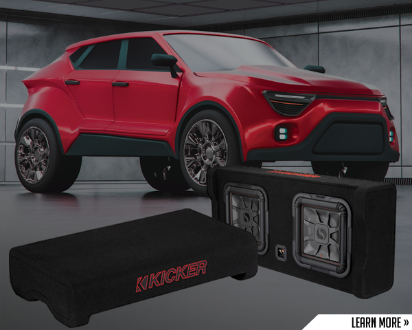 KICKER Dual L7T Down-Firing Loaded Enclosures