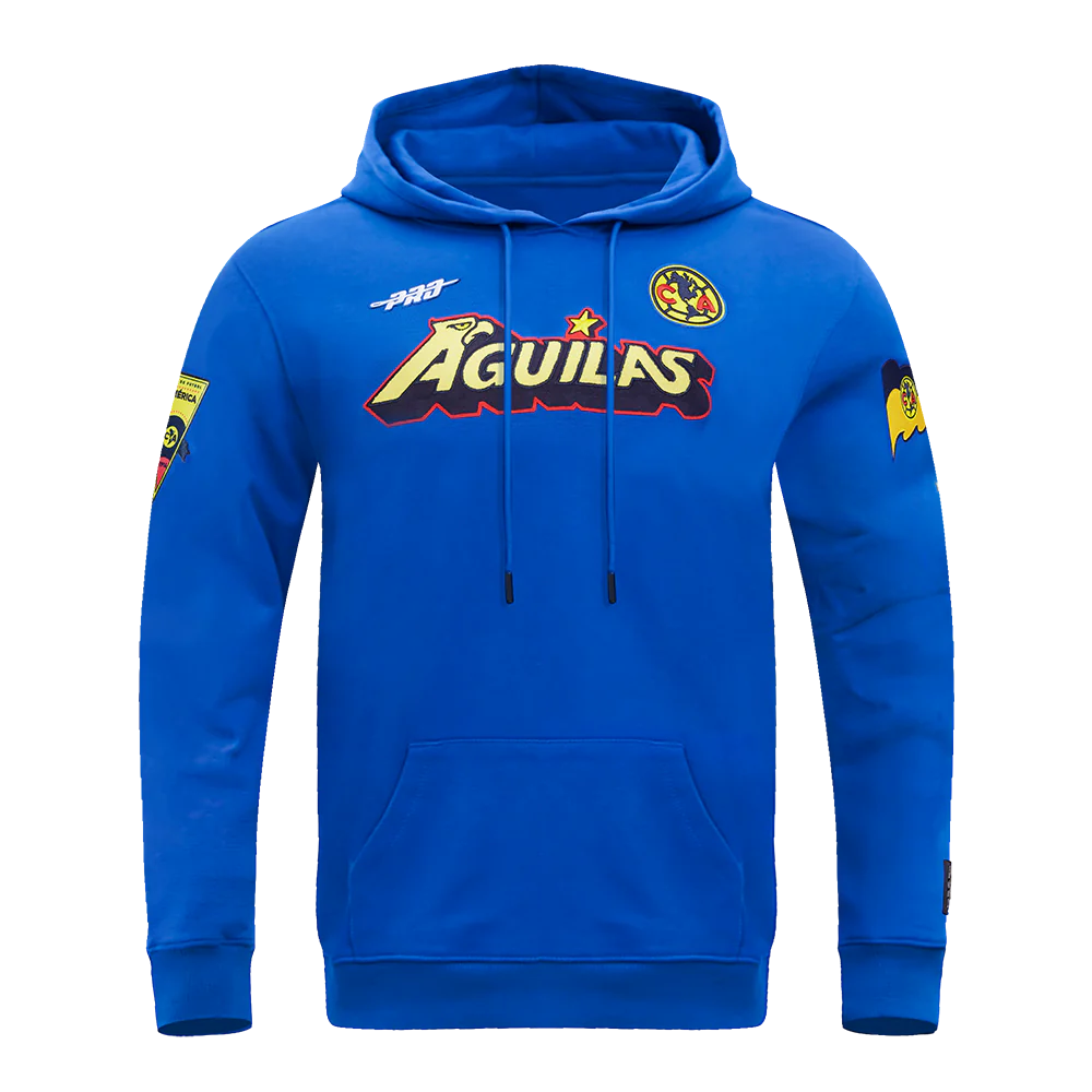 Image of PRO STANDARD LIGA MX CLUB AMERICA  DOUBLE KNIT PULLOVER HOODIE