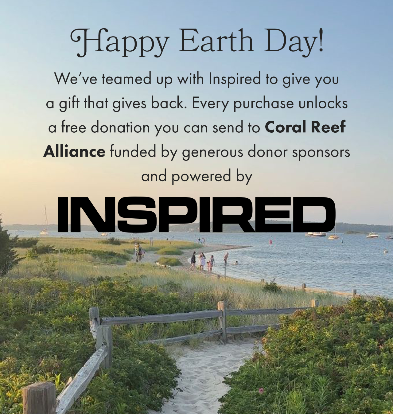 Get a free donation gift this Earth Month with every purchase!