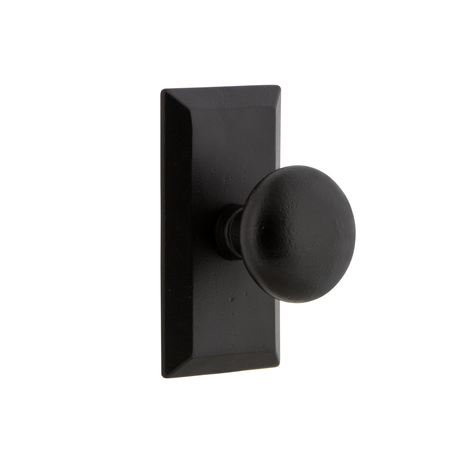 Image of Vale Short Plate with Keep Knob