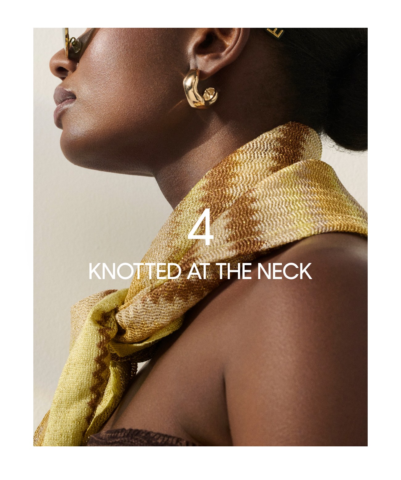 4 KNOTTED AT THE NECK