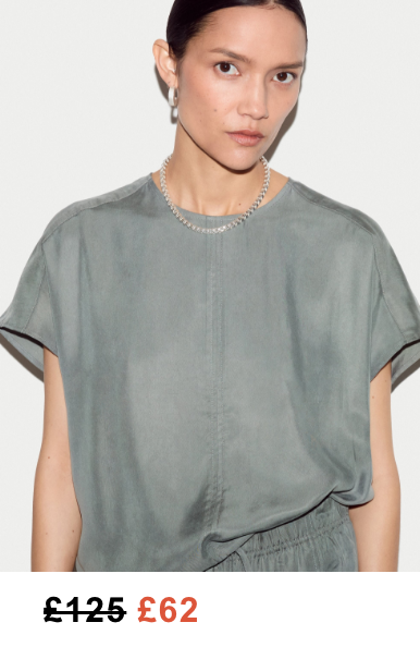 Cupro Relaxed T-shirt