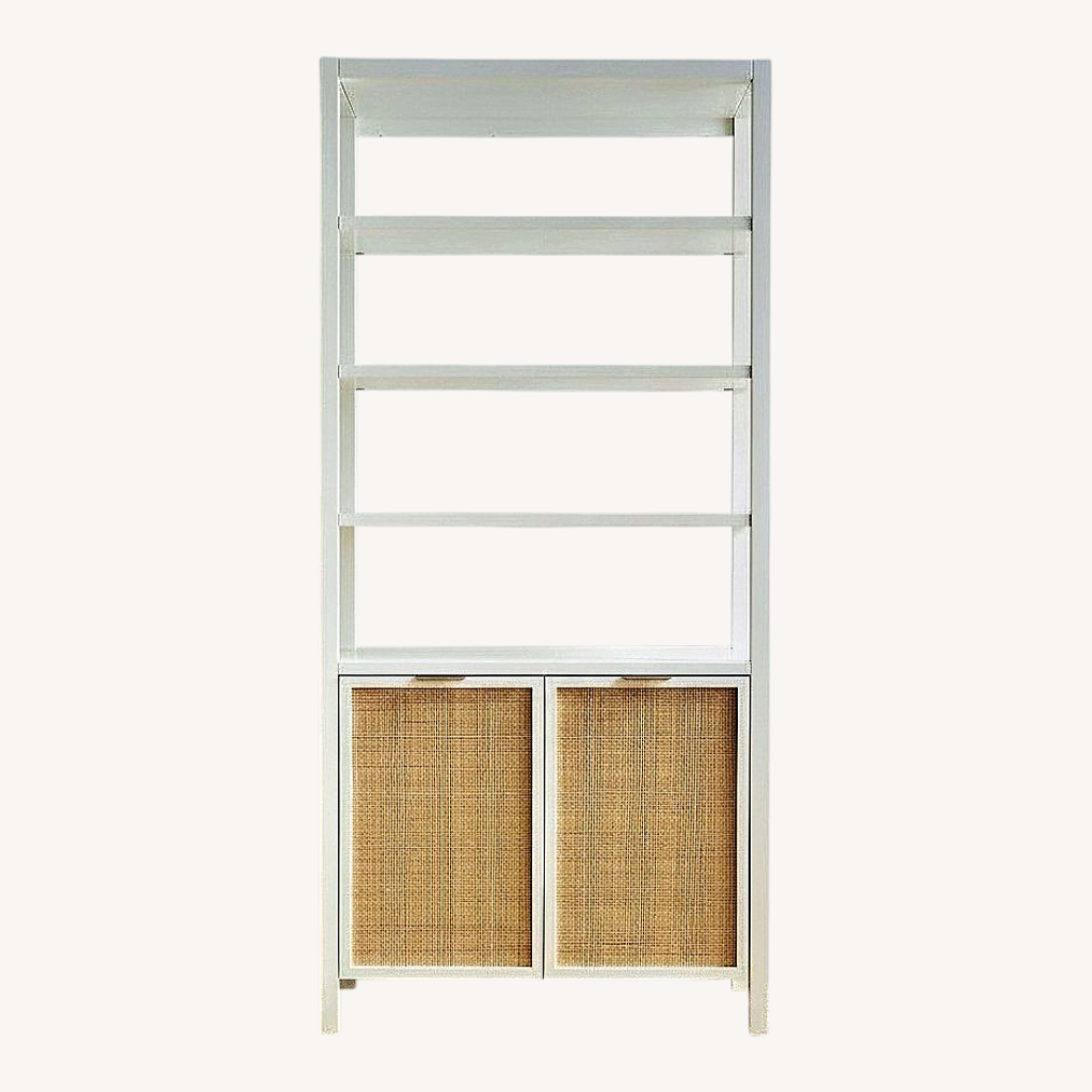 Image of Pottery Barn Westly Caned Bookcase