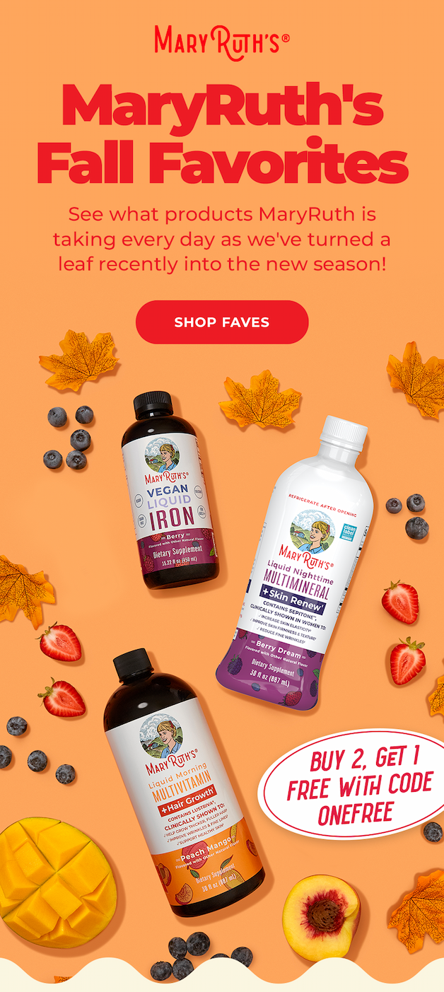 MaryRuth's Fall Favorites