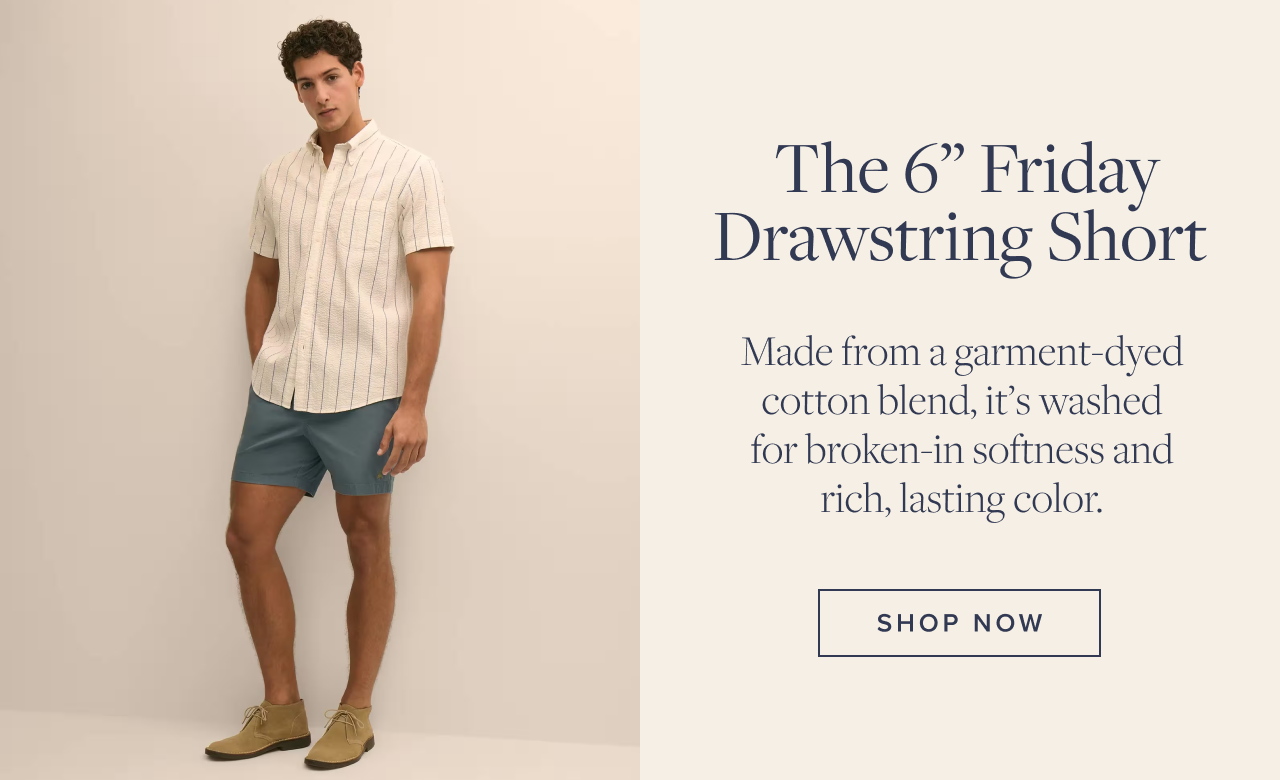 The 6 Friday Drawstring Short Shop Now