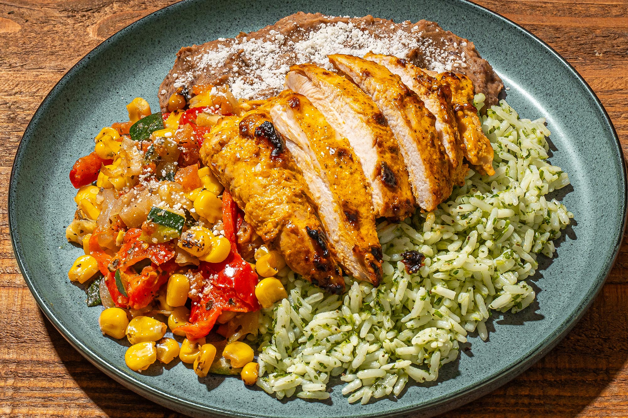 Image of Pollo Asado with Seasoned Rice