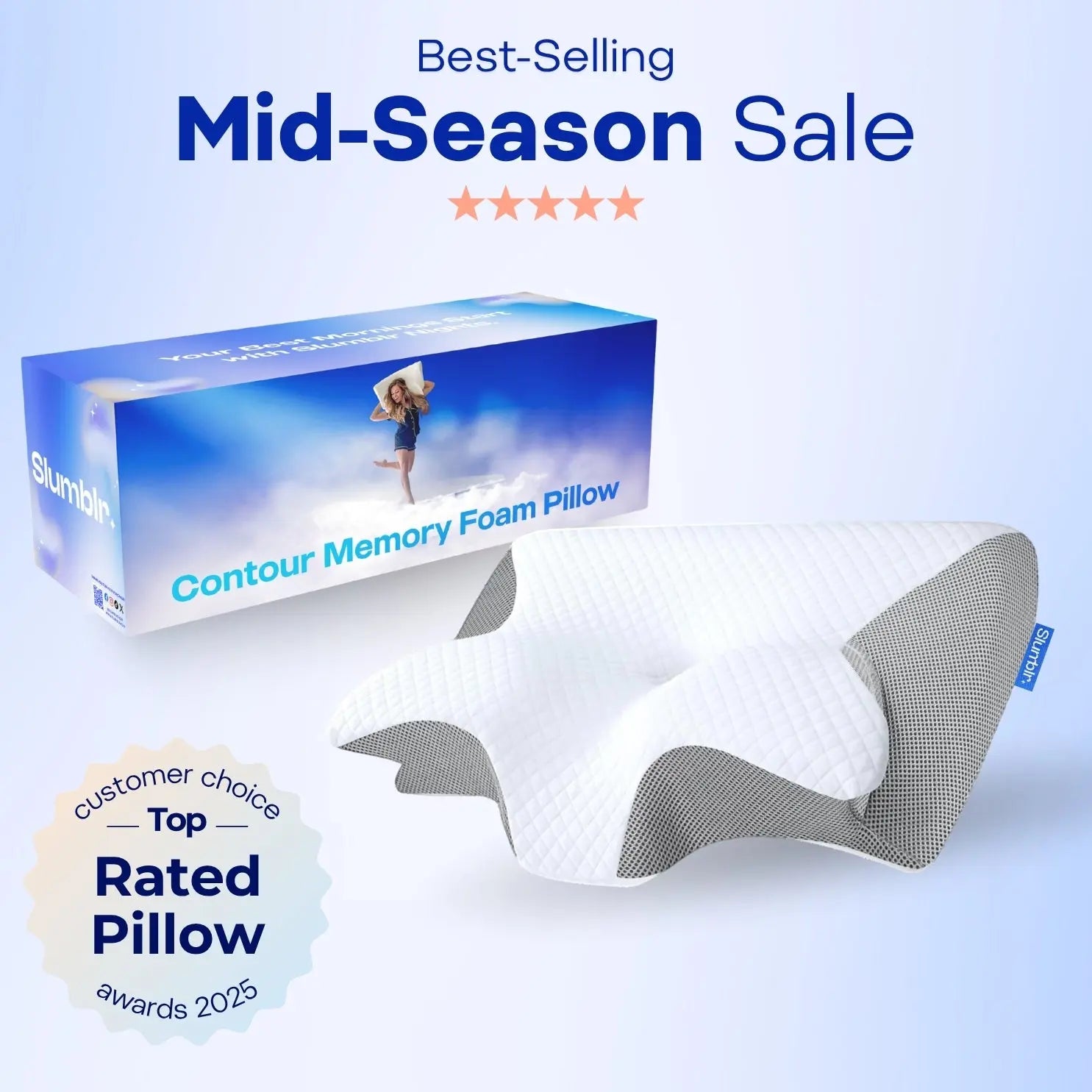 Image of Slumblr® Contour Relief Pillow