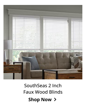 SouthSeas 2 Inch Faux Wood Blinds | Shop Now >