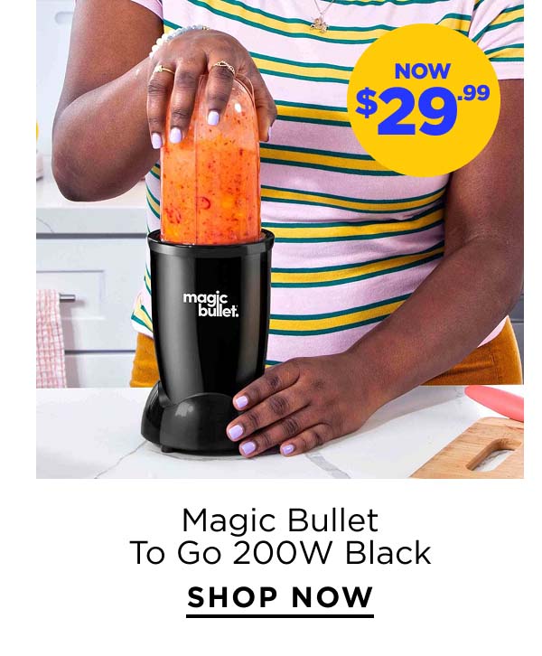Magic Bullet To Go 200W Black