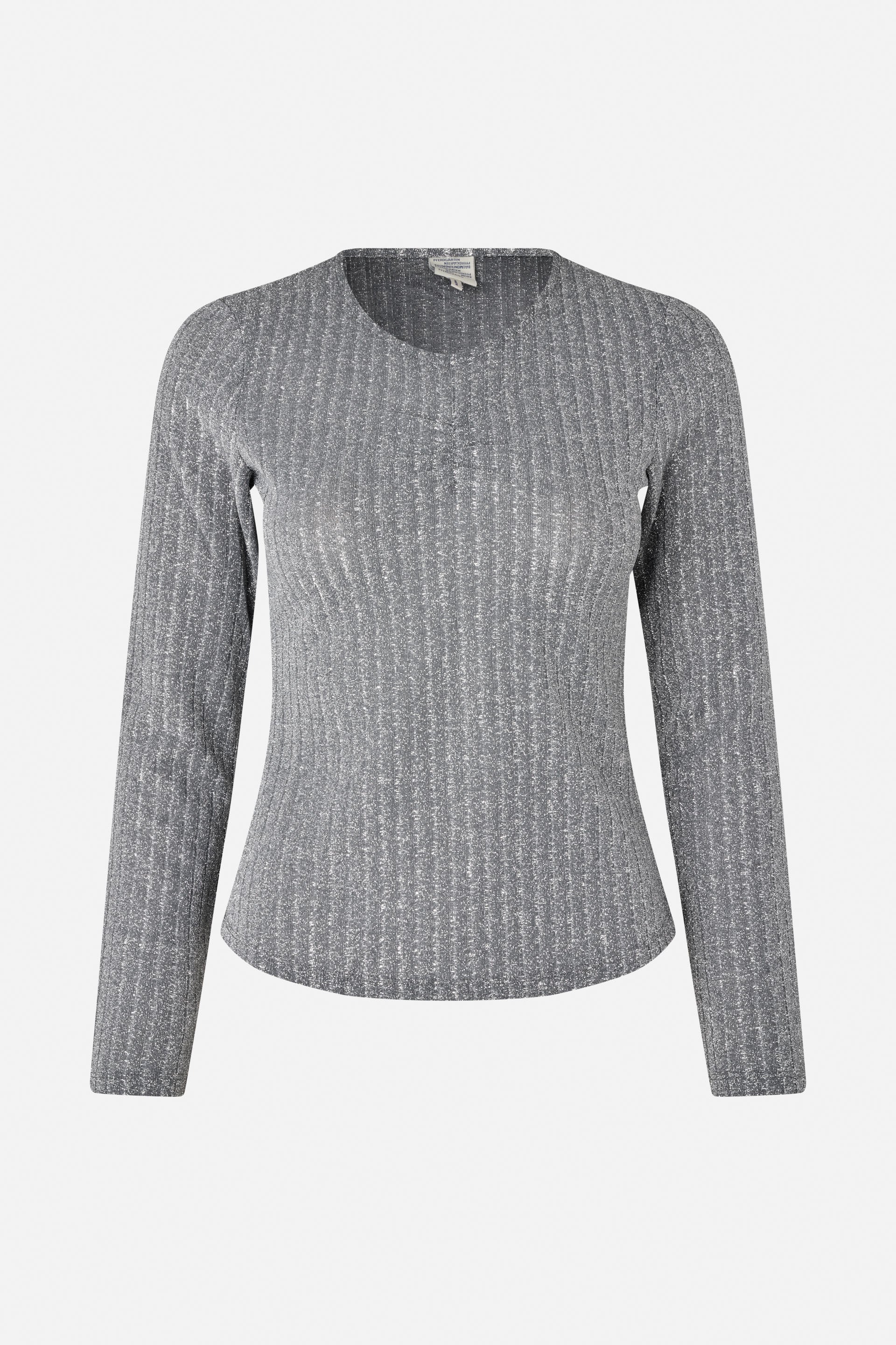 Image of JACKAI TOP | Silver Lurex Pinstripe