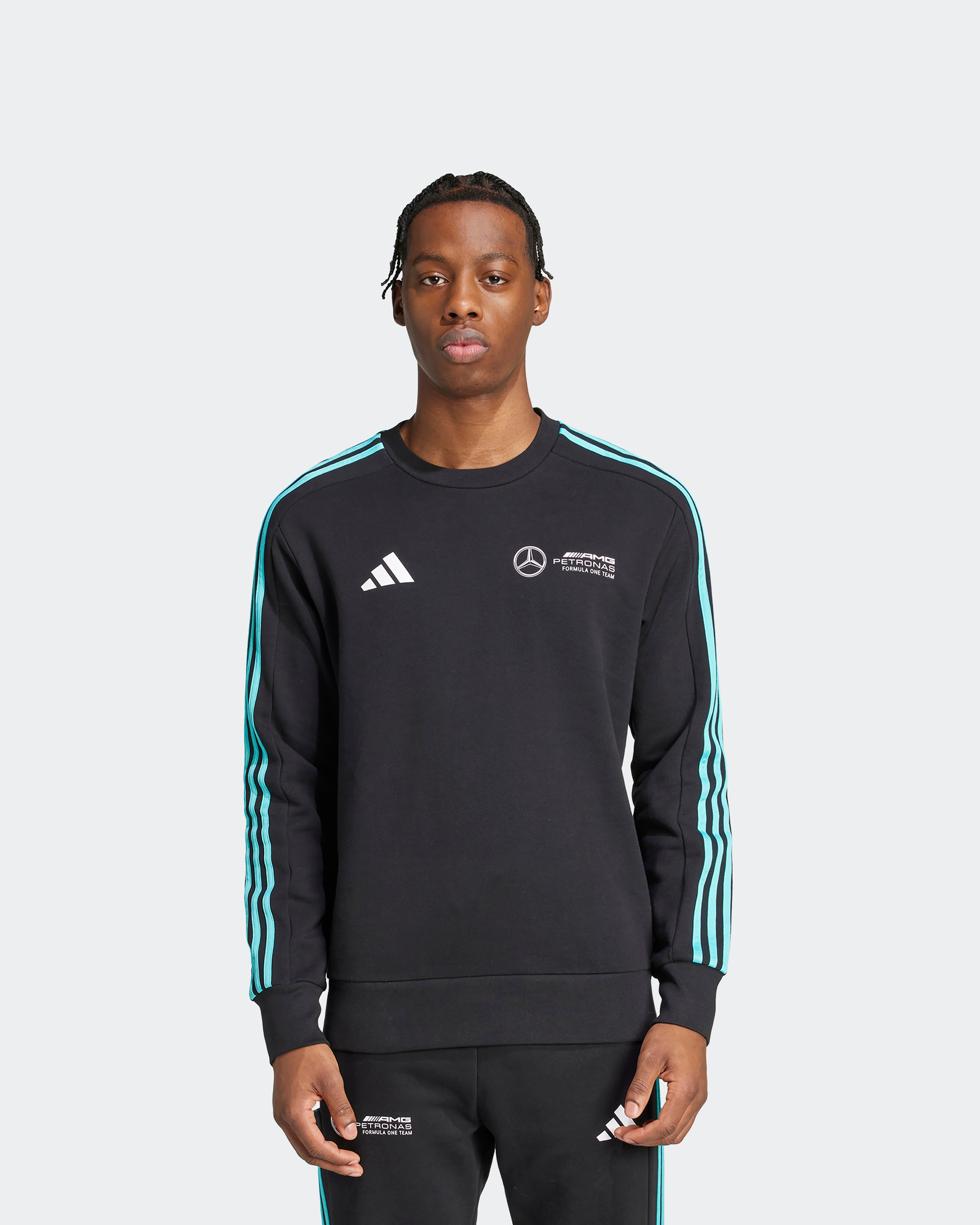 Image of Mens DNA Sweat Top Black