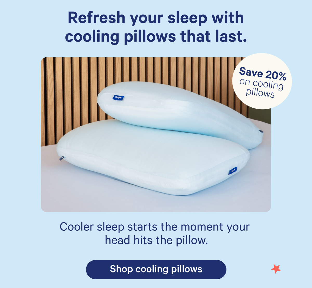 Shop cooling pillows