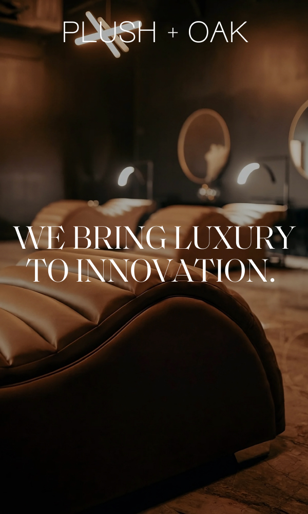 Plush + Oak Luxury Salon Furniture