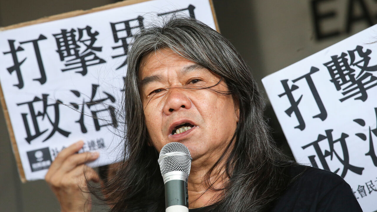 Lawmaker Long Hair Leung Kwok-hung.