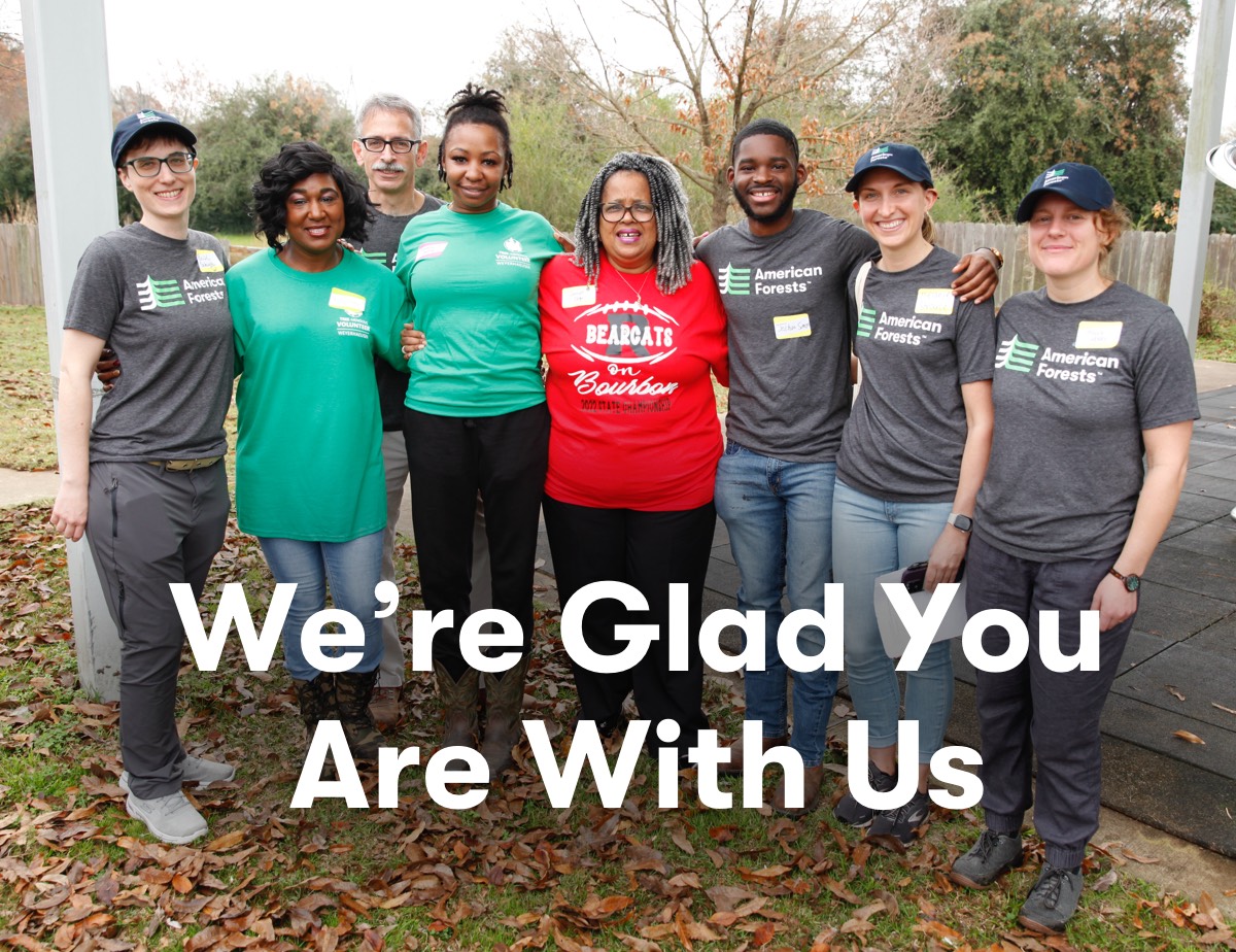 We’re glad you are with us