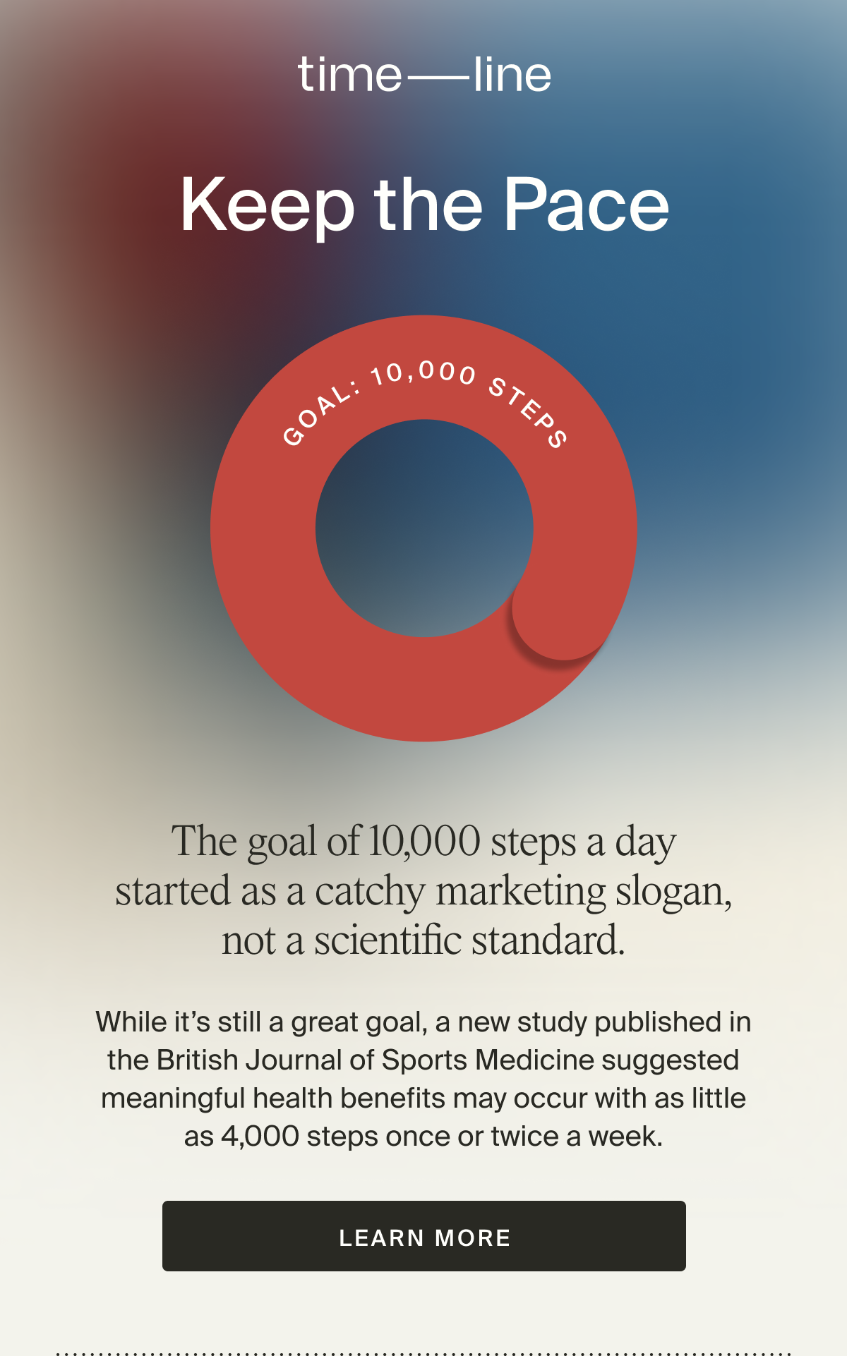 10,000 Steps a Day? Learn More