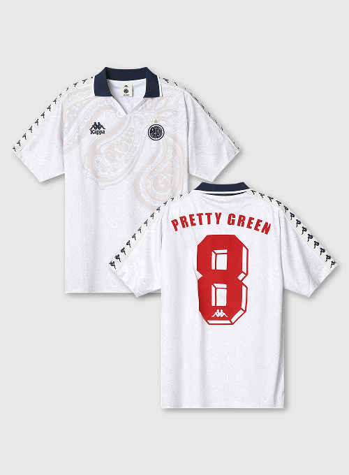 pg x kappa white football top
