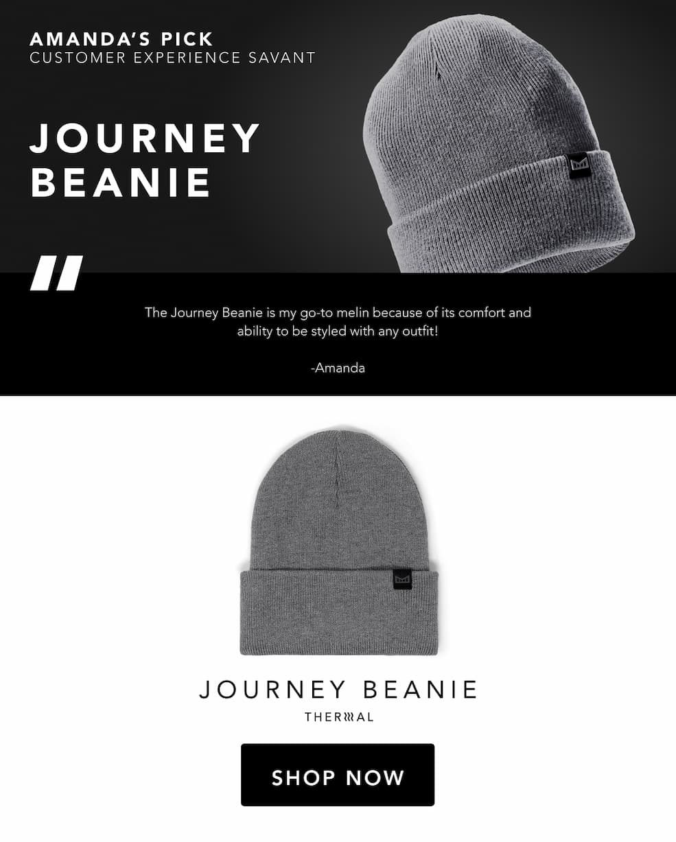 Shop The Journey Beanie Now