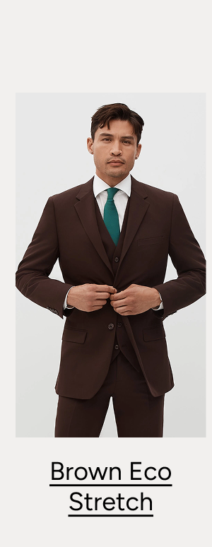 Dark Brown Eco Stretch, $269
