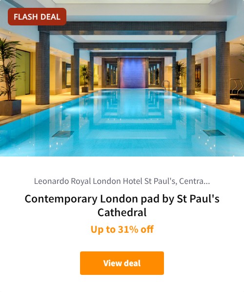 Contemporary London pad by St Paul's Cathedral