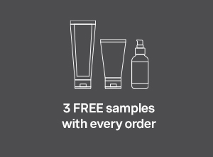 3 FREE samples with every order